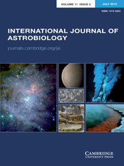 International Journal of Astrobiology Volume 11 - Issue 3 -