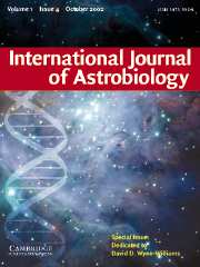 International Journal of Astrobiology Volume 1 - Issue 4 -