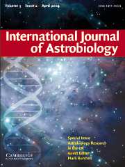 International Journal of Astrobiology Volume 3 - Issue 2 -
