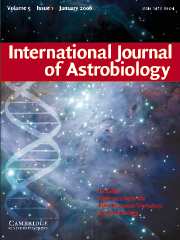 International Journal of Astrobiology Volume 5 - Issue 1 -
