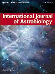 International Journal of Astrobiology Volume 5 - Issue 4 -