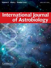 International Journal of Astrobiology Volume 6 - Issue 4 -