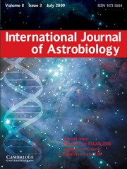 International Journal of Astrobiology Volume 8 - Special Issue3 -  Special issue Papers from ESLAB 2008 Symposium Cosmic Cataclysms and Life