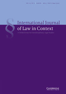 International  Journal of Law in Context Volume 11 - Issue 1 -
