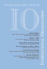 International Organization Volume 58 - Issue 1 -