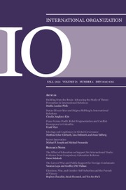 International Organization Volume 78 - Issue 4 -