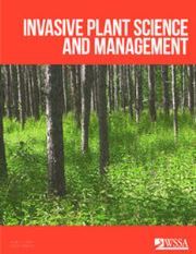 Invasive Plant Science and Management Volume 10 - Issue 4 -
