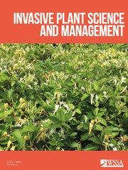 Invasive Plant Science and Management Volume 12 - Issue 2 -