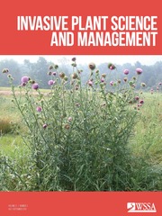 Invasive Plant Science and Management Volume 12 - Issue 3 -