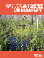 Invasive Plant Science and Management Volume 14 - Issue 1 -