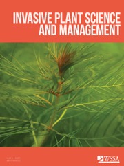 Invasive Plant Science and Management Volume 15 - Issue 1 -