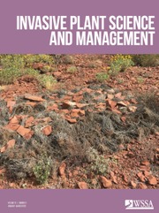 Invasive Plant Science and Management Volume 16 - Issue 1 -