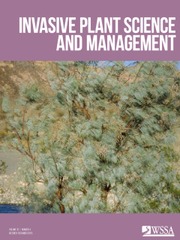 Invasive Plant Science and Management Volume 16 - Issue 4 -
