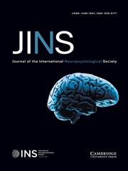 Journal of the International Neuropsychological Society Volume 28 - Issue 5 -