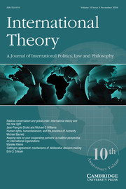 International Theory Volume 10 - Issue 3 -