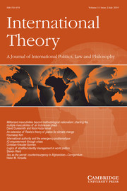 International Theory Volume 11 - Issue 2 -