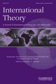International Theory Volume 12 - Issue 3 -