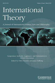 International Theory Volume 13 - Issue 1 -