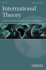 International Theory Volume 13 - Issue 2 -