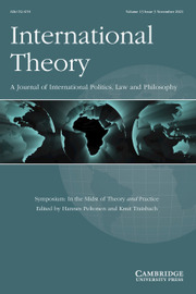 International Theory Volume 13 - Issue 3 -