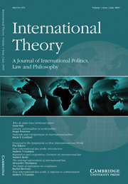 International Theory Volume 1 - Issue 2 -