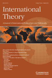 International Theory Volume 5 - Issue 1 -