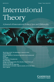 International Theory Volume 7 - Issue 2 -