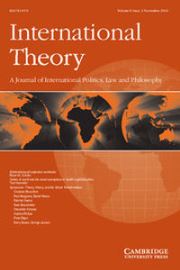 International Theory Volume 8 - Issue 3 -