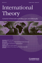 International Theory Volume 9 - Issue 1 -