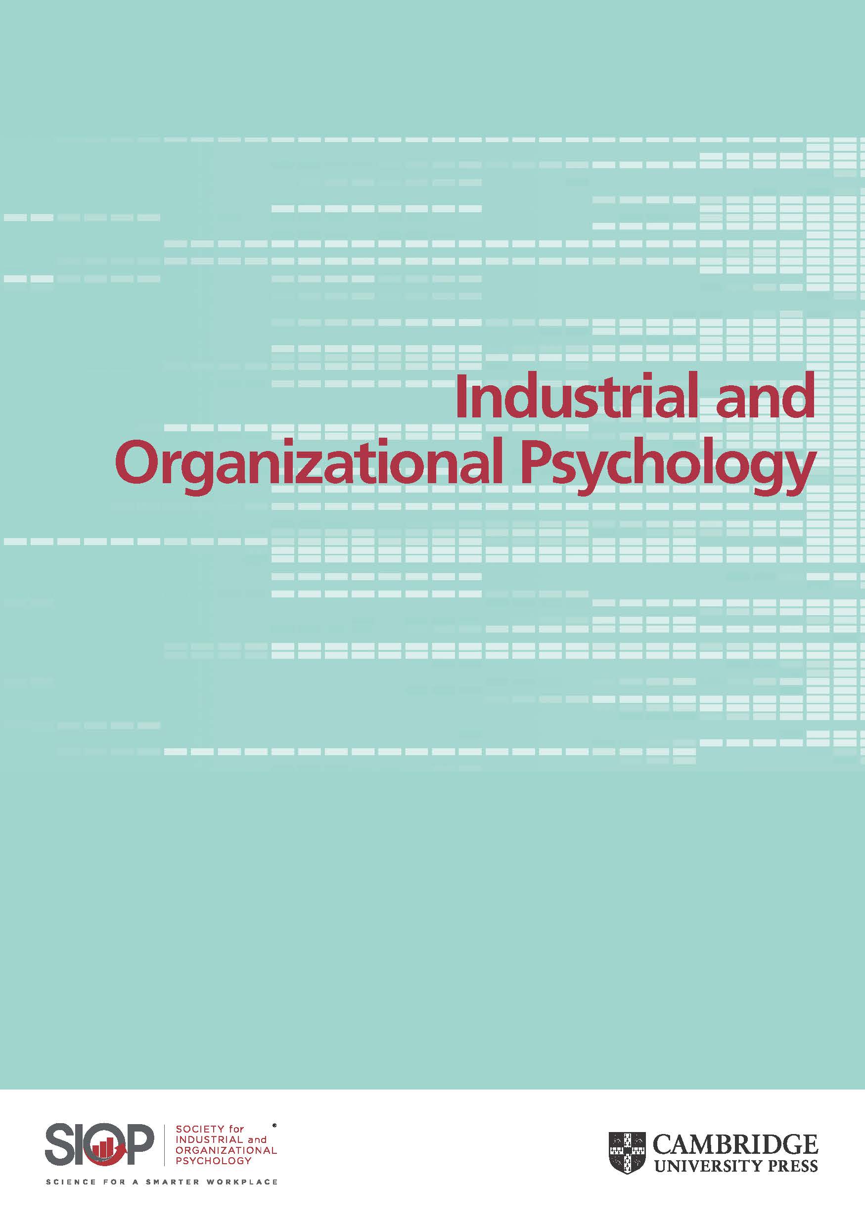 Beak Cyber ​​space Ambiguous Industrial and Organizational Psychology | Cambridge Core
