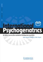 International Psychogeriatrics Volume 20 - Issue 2 -