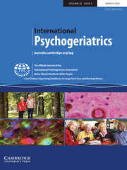 International Psychogeriatrics Volume 32 - Issue 3 -  Issue Theme: Improving Healthcare in Long-Term Care and Nursing Homes