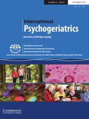 International Psychogeriatrics Volume 32 - Issue 9 -  Issue Theme: Enhanced Assessment Instruments for Older Adults with Major Neurocognitive Disorders