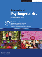 International Psychogeriatrics Volume 33 - Special Issue2 -  Issue Theme: Schizophrenia and Depression in Older Adults