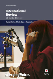 International Review of the Red Cross Volume 102 - Issue 914 -  Emerging Voices
