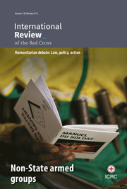 International Review of the Red Cross Volume 102 - Issue 915 -  Non-State armed groups