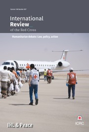 International Review of the Red Cross Volume 106 - Issue 927 -  IHL & Peace