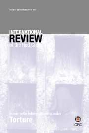 International Review of the Red Cross Volume 89 - Issue 867 -  Torture