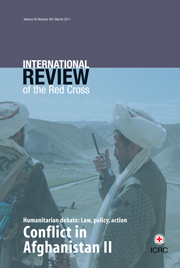 International Review of the Red Cross Volume 93 - Issue 881 -  Conflict in Afghanistan II