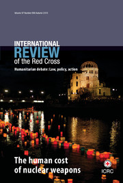 International Review of the Red Cross Volume 97 - Issue 899 -  The human cost of nuclear weapons
