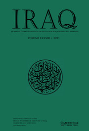 IRAQ Volume 83 - Issue  -