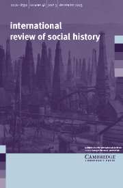 International Review of Social History Volume 48 - Issue 3 -