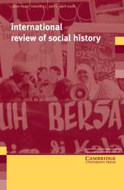 International Review of Social History Volume 53 - Issue 1 -