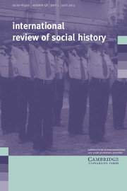 International Review of Social History Volume 58 - Issue 1 -