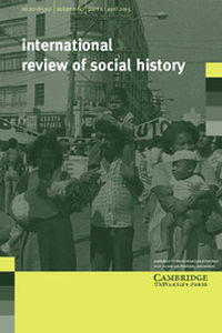 International Review of Social History Volume 60 - Issue 1 -