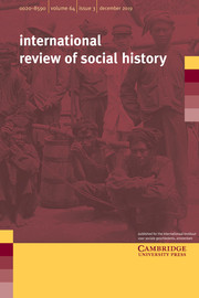 International Review of Social History Volume 64 - Issue 3 -