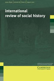 International Review of Social History Volume 65 - Issue 2 -