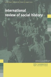 International Review of Social History | Latest issue | Cambridge Core