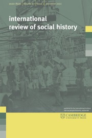 International Review of Social History Volume 67 - Issue 3 -