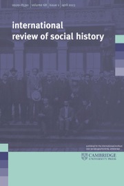 International Review of Social History Volume 68 - Issue 1 -
